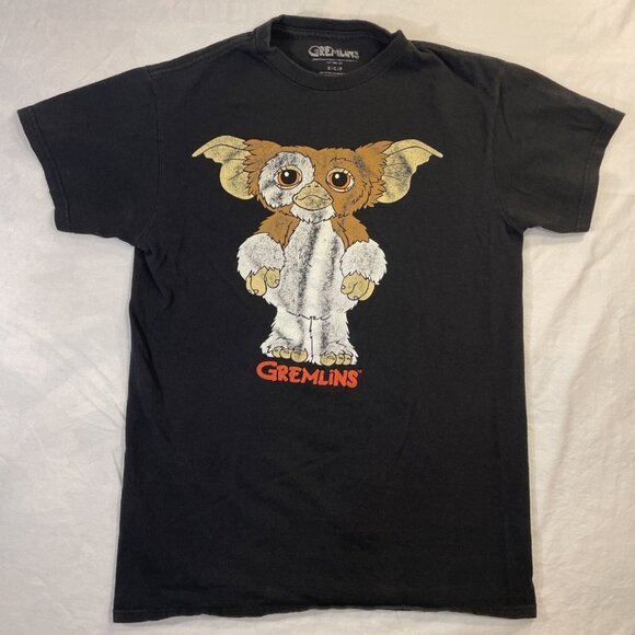 Small Black Gremlins Movie Gizmo Graphic T-Shirt - Picture 2 of 6